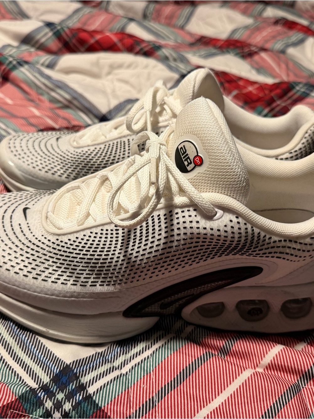 Nike Women's White Athletic Air-Unit Running Sneakers